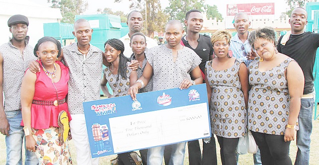 Black Sight members celebrate after winning
