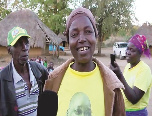 One of Sekuru's wives