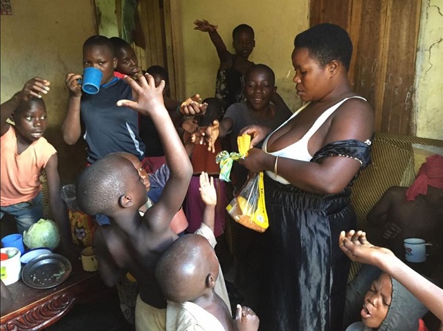 Mum 39 with 44 kids