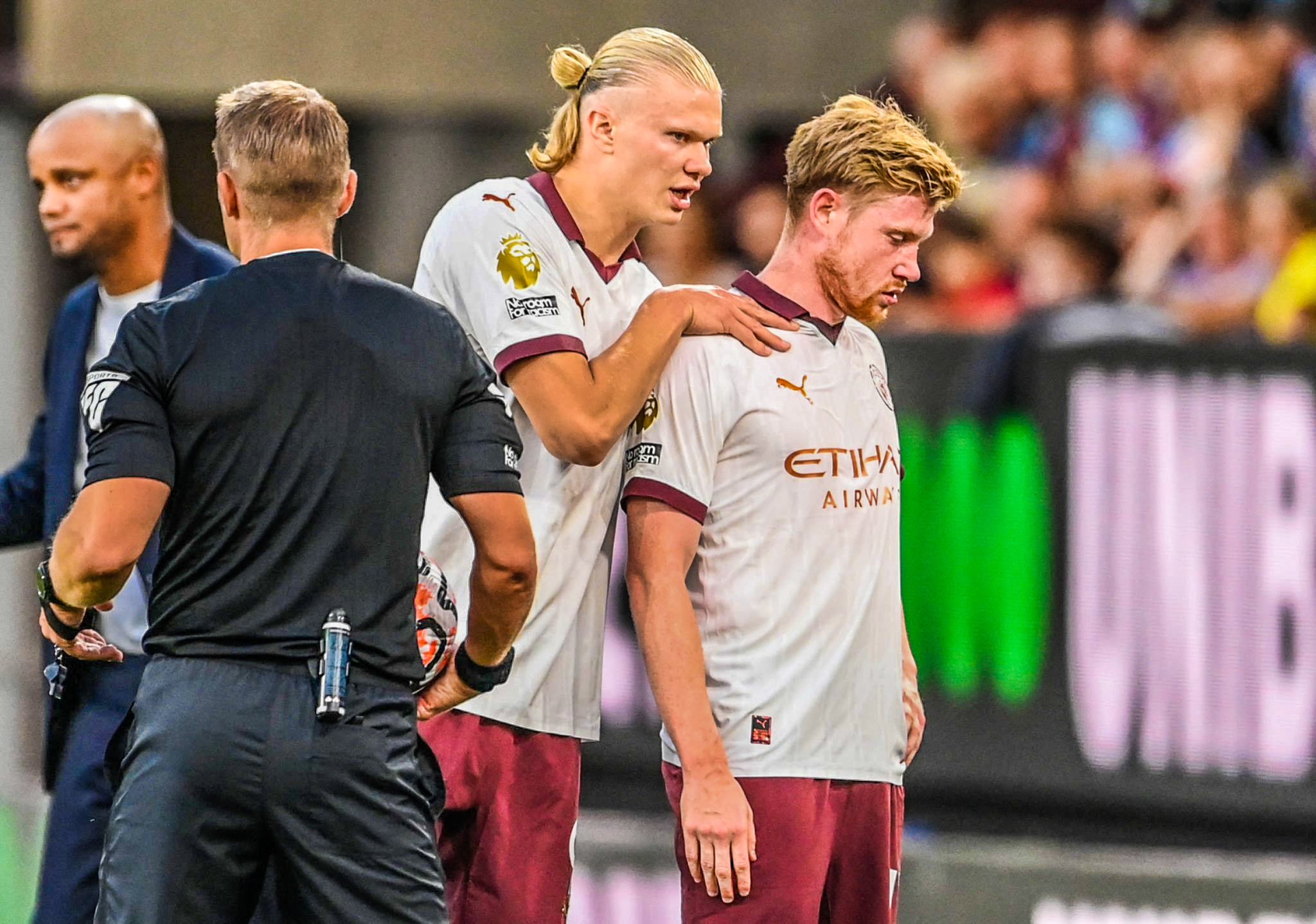 Injured De Bruyne out for months