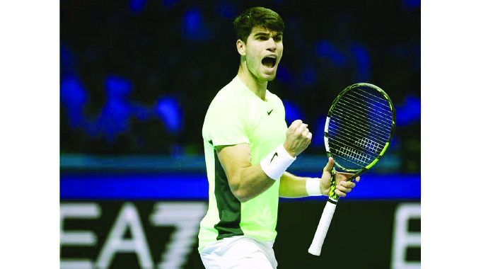 Alcaraz beats ranting Rublev