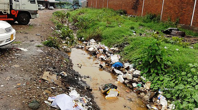 Blocked drain, a nightmare for Kambuzuma residents