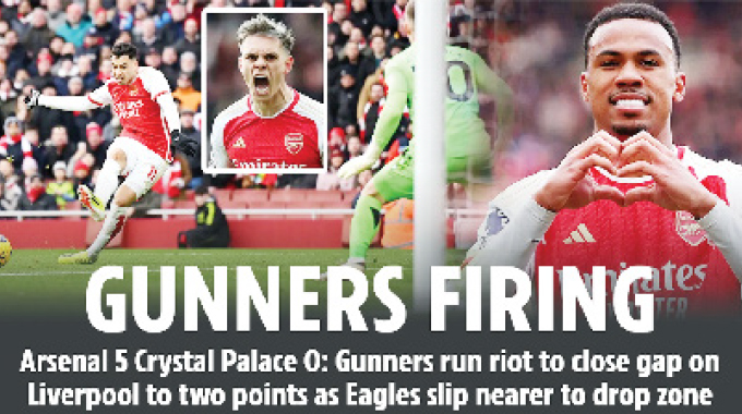 GUNNERS FIRING