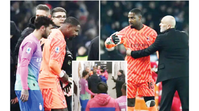 Milan keeper calls for racism sanctions