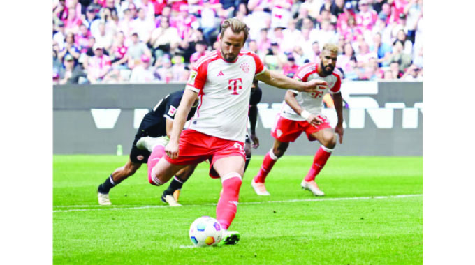 Kane targets Bundesliga scoring record