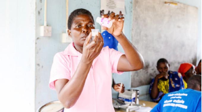 BOOST FOR BATTLE AGAINST TRANCHOMA