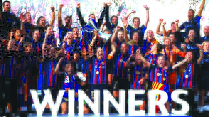 BARCA WIN THIRD WOMEN’S CHAMPIONS LEAGUE