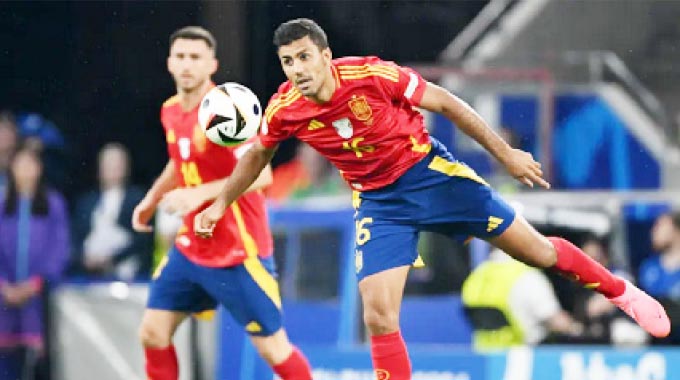 Rodri the rock behind Spain’s sparkling Euros