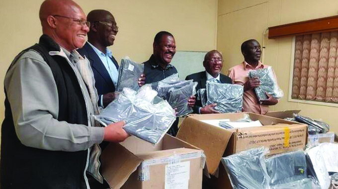 Former Matopo students donate uniforms to the fire victims