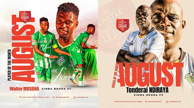 Simba dominate monthly awards