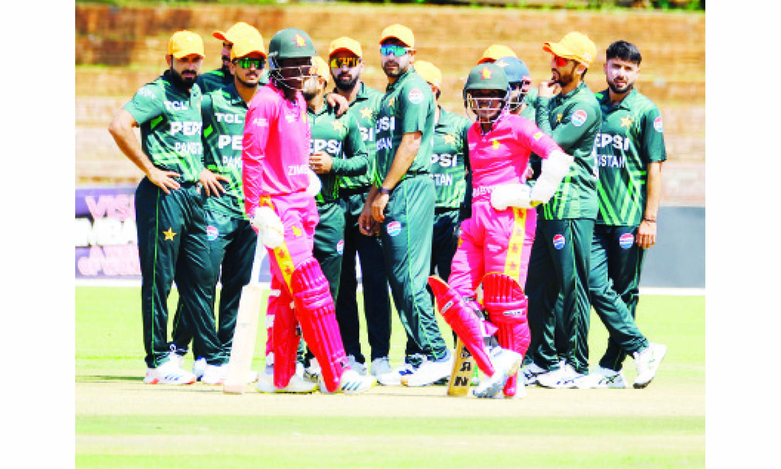 WOUNDED PAKISTAN HIT BACK WITH FURY