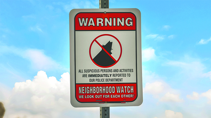 COMMENT: Communities must form Neighbourhood Watch Committees