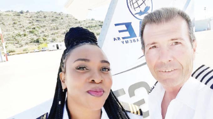 Manicaland’s first female pilot