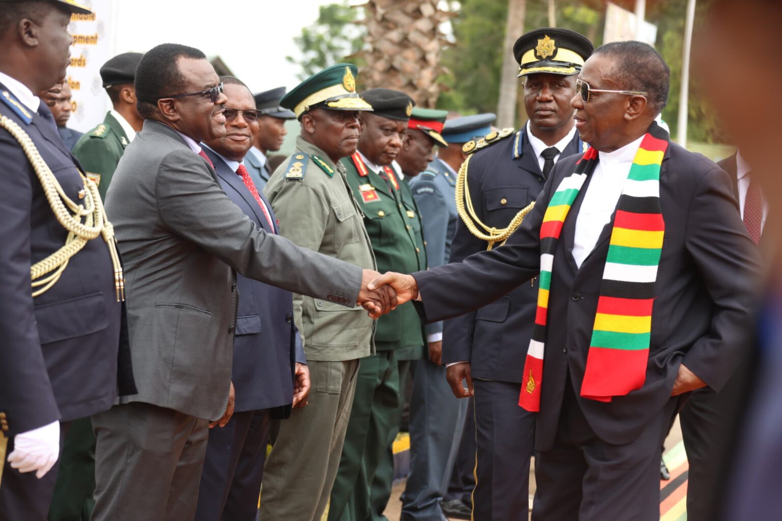 President Mnangagwa presides over ZRP graduation parade - Zimbabwe ...