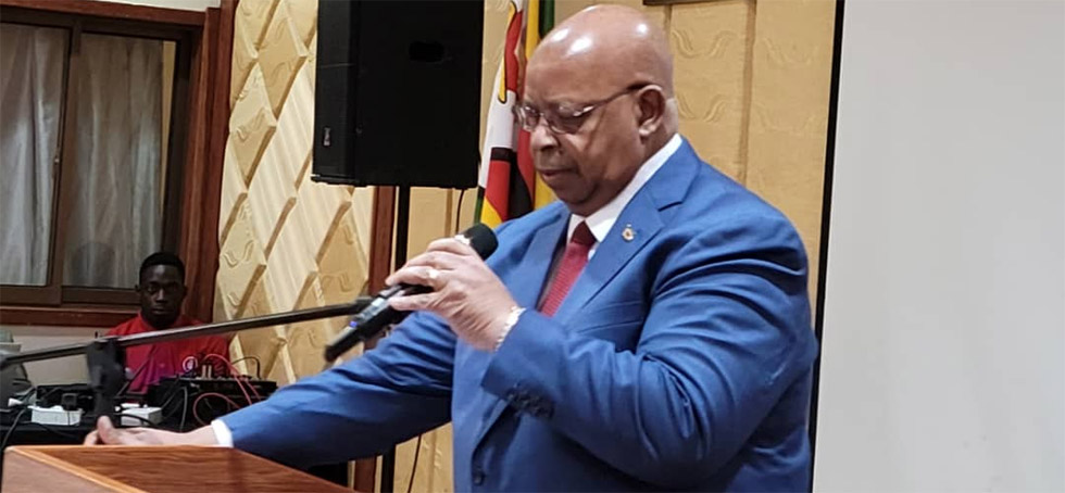 Advocate Mudenda addresses delegates