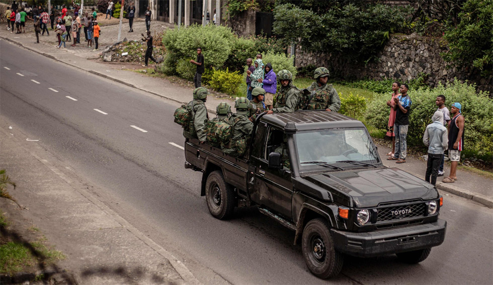 The fighting between the rebel coalition led by the M23 and the Congolese army continues unabated