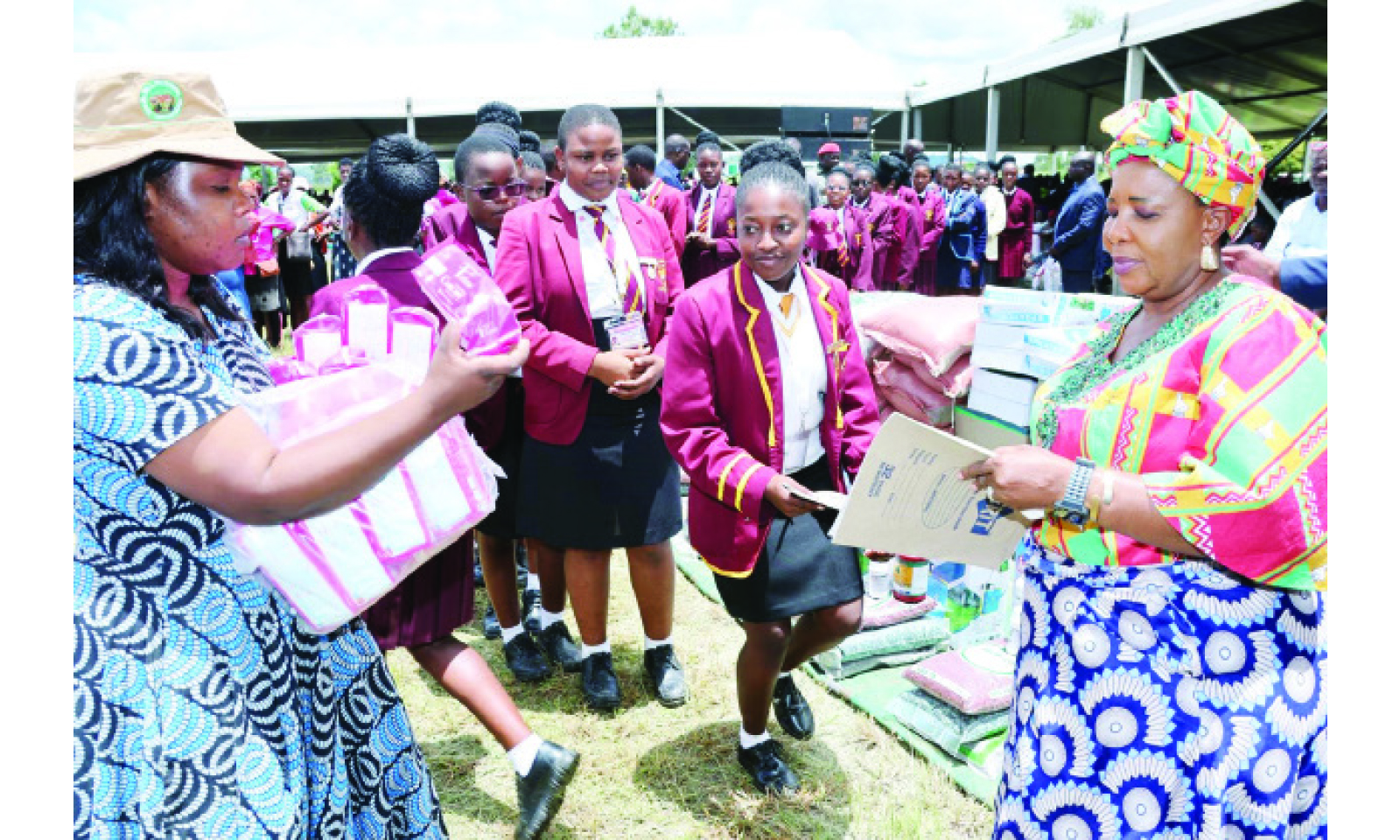 First Lady takes medical outreach to Masvingo . . . thousands receive free checks, treatment