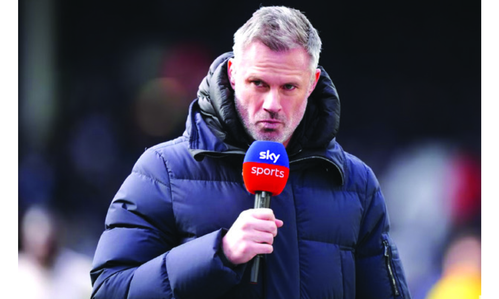 WE’RE TO BLAME FOR CARRAGHER’S DISRESPECT