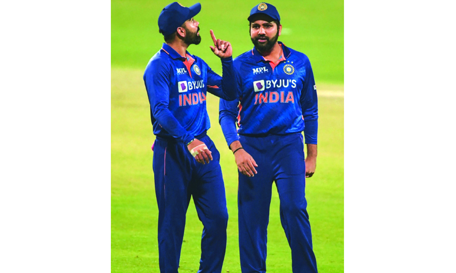 KOHLI, ROHIT NEAR INDIA ENDGAME 