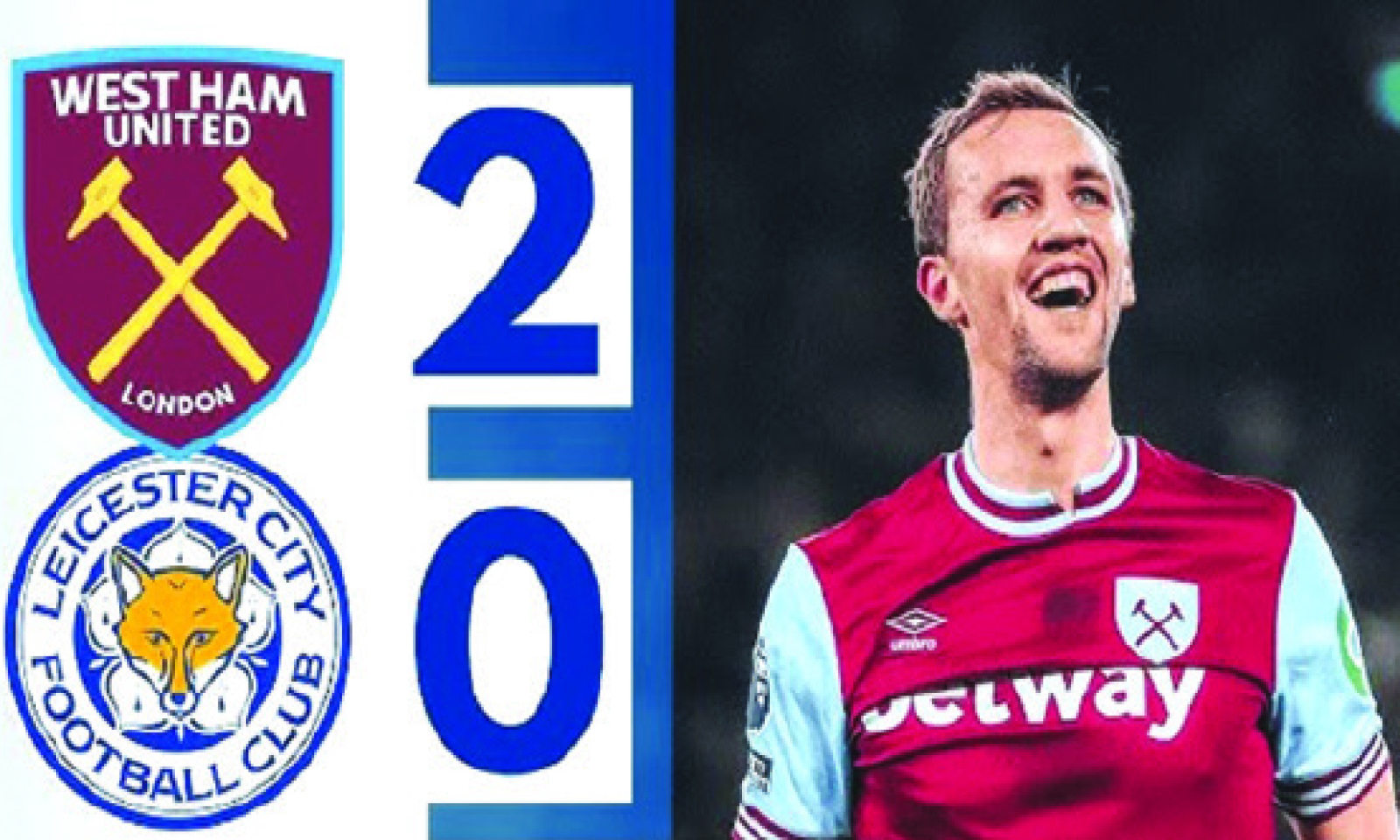 West Ham exert pressure on Leicester