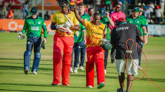 Munyonga’s match-winning knock guides Zimbabwe to T20I victory over Ireland