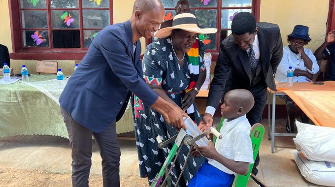 Senator donates books, rice to primary schools