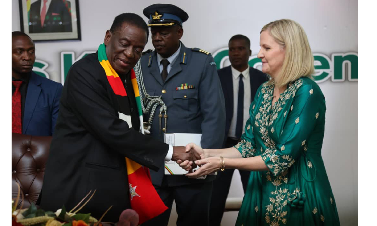 President celebrates Kirsty Coventry’s historic IOC victory