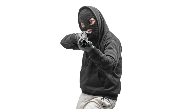 Armed robbers gunned down