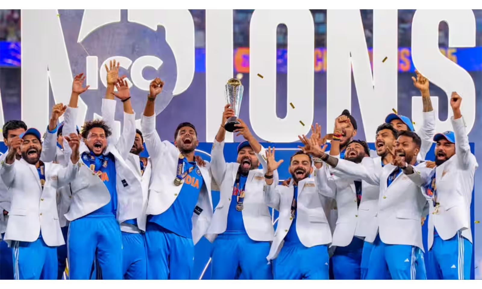 India win third Champs Trophy