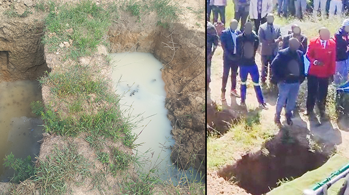 Grave affair: waterlogging threatens Plumtree Cemetery