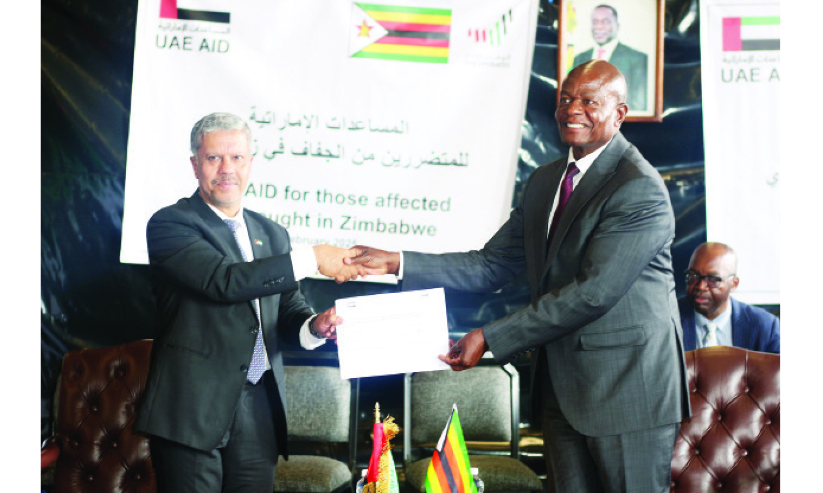 Zim receives maize grain boost from UAE
