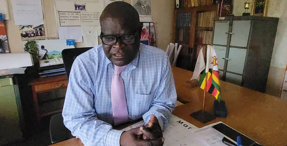 Chipinge District Development Coordinator (DDC), Mr William Mashava