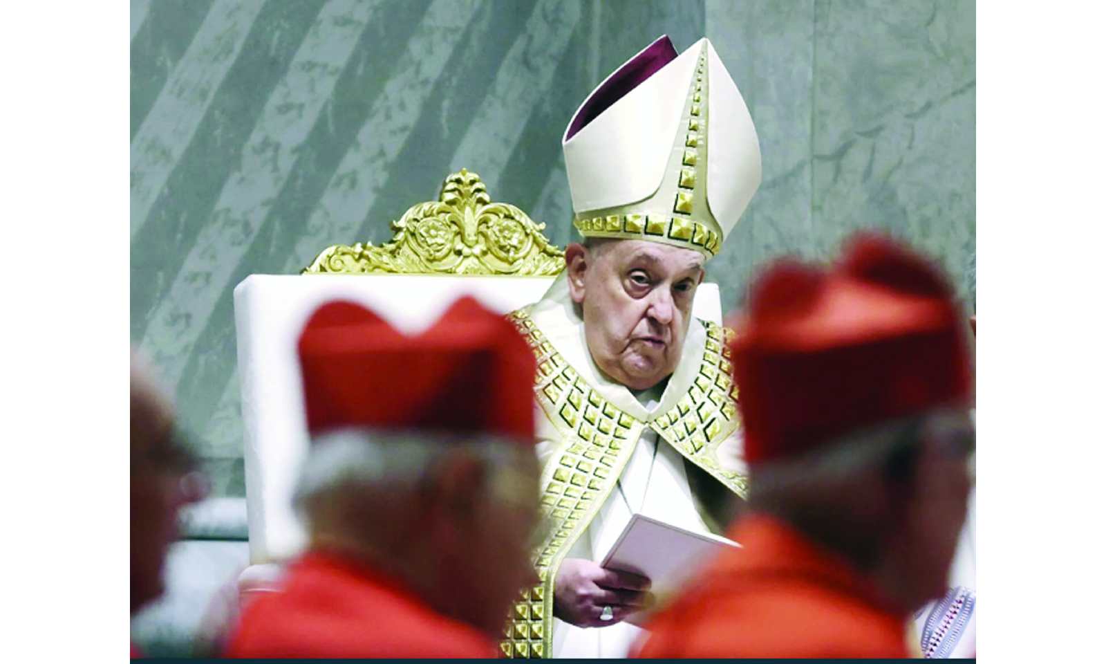 POPE FRANCIS PLANS TO CONTINUE IN POST