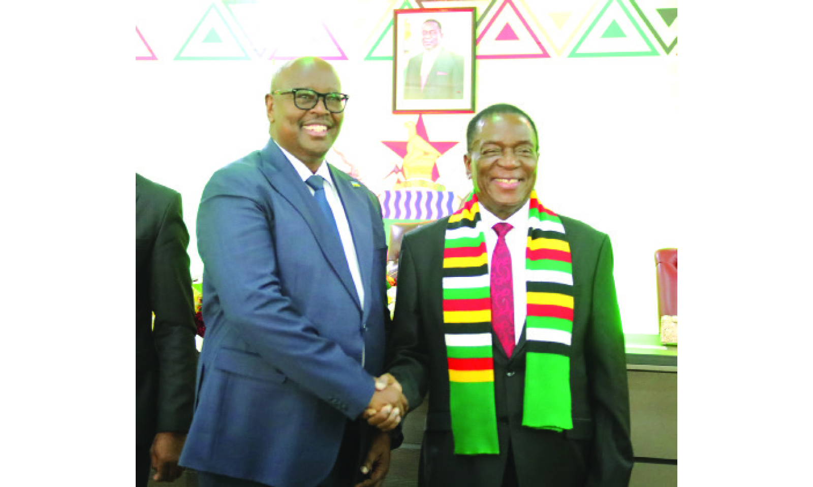 ‘Let’s entrench culture of dialogue’ . . . President hosts belated New Year’s reception for diplomats