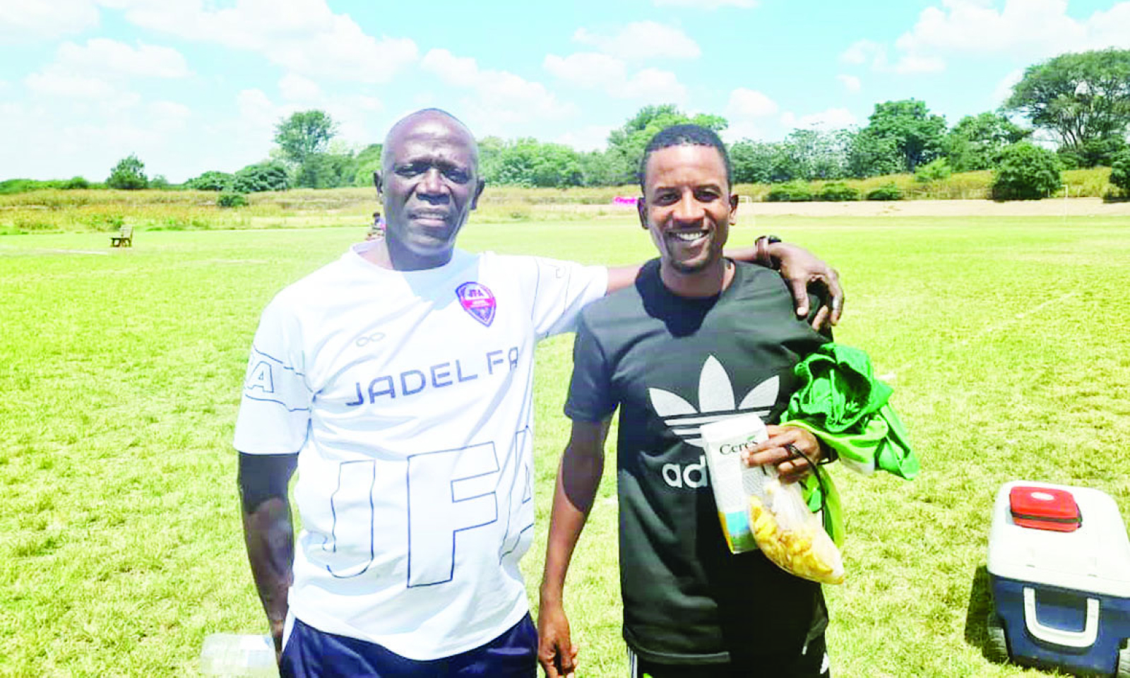 WE LEARNT FROM THE BEST: STIX M’TIZWA