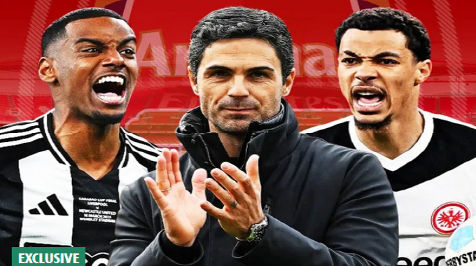 Arsenal target £60m Ekitike