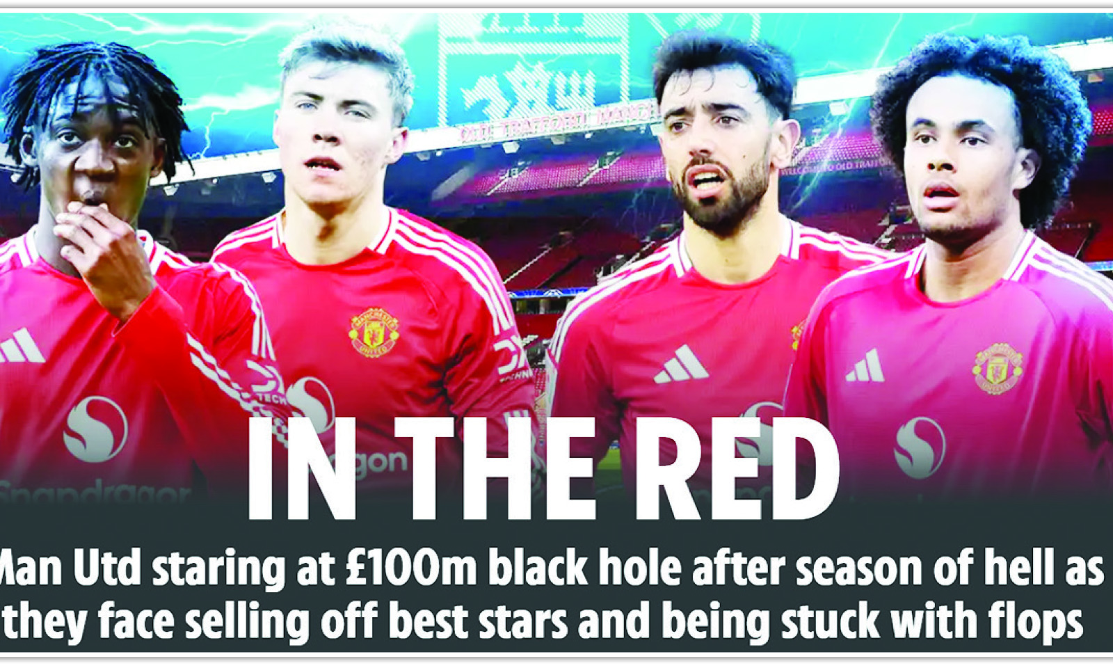 IN THE RED