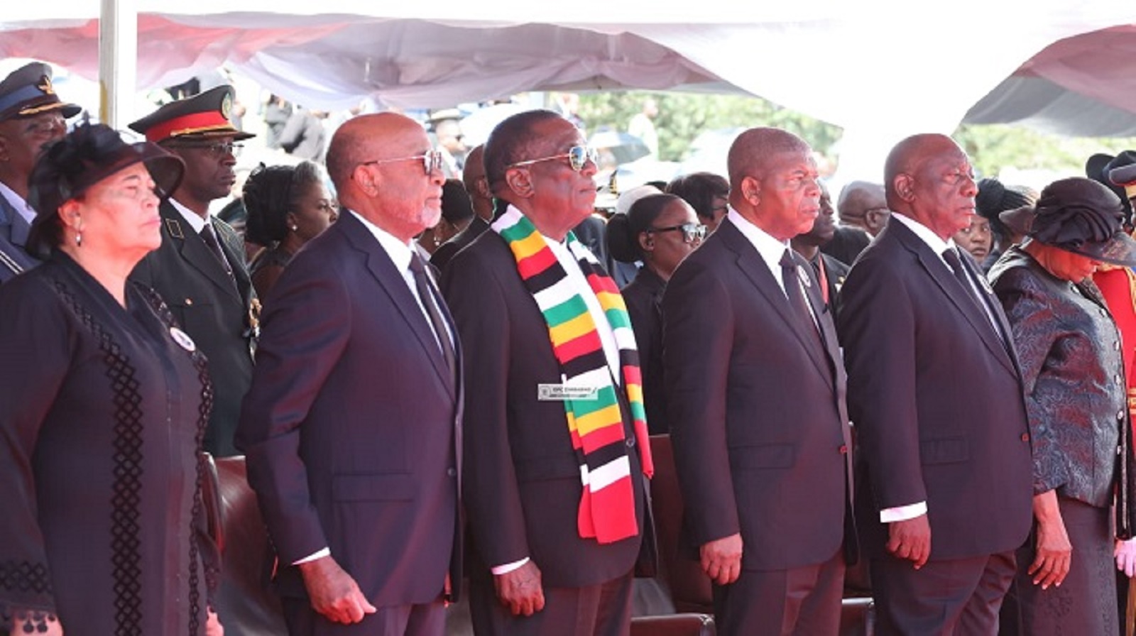 President Mnangagwa departs Namibia after honouring Liberation Icon Dr Sam Nujoma