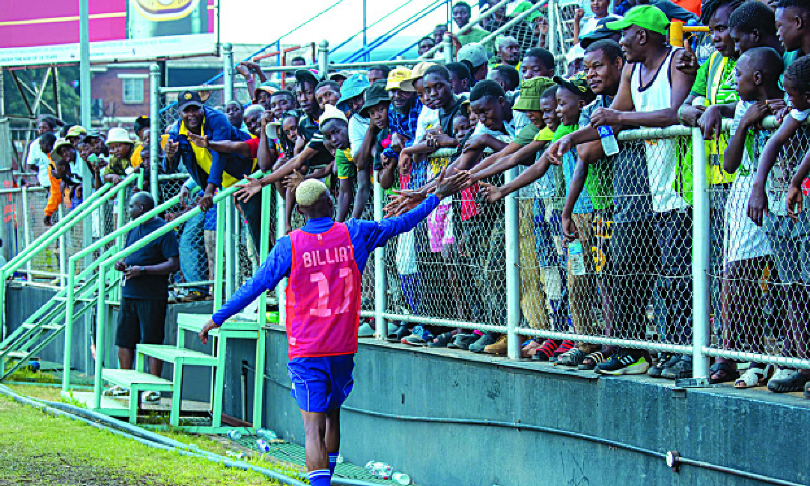 FINALLY, EMOTIONAL BILLIAT PLAYS AGAINST CAPS UTD