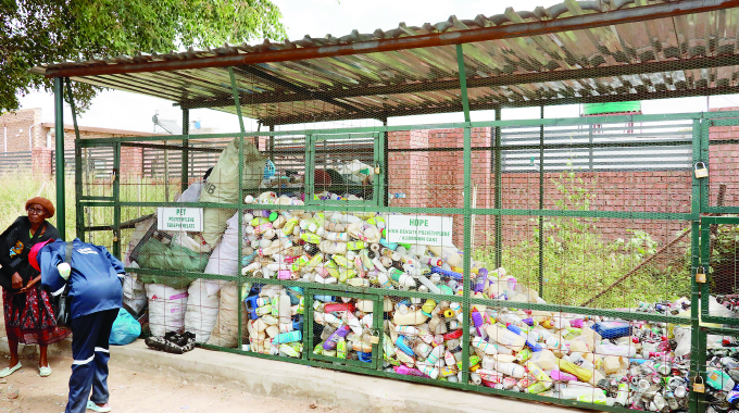 Luveve community’s thriving waste recycling project