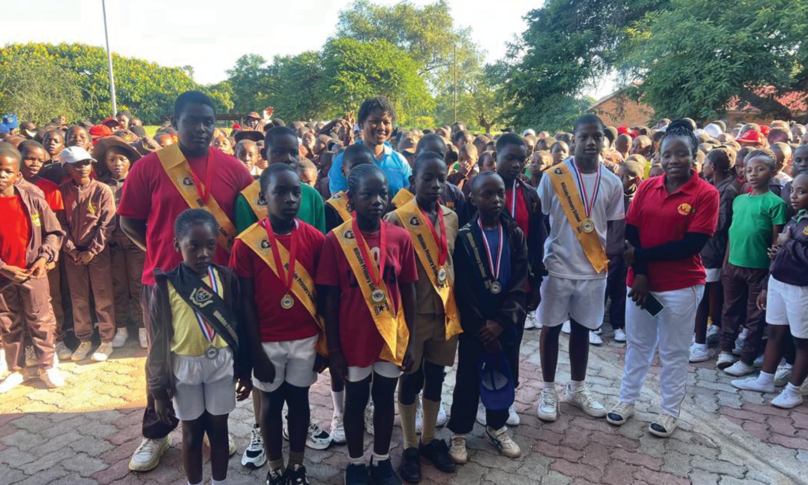Hillside Primary School athletes honoured for excellence