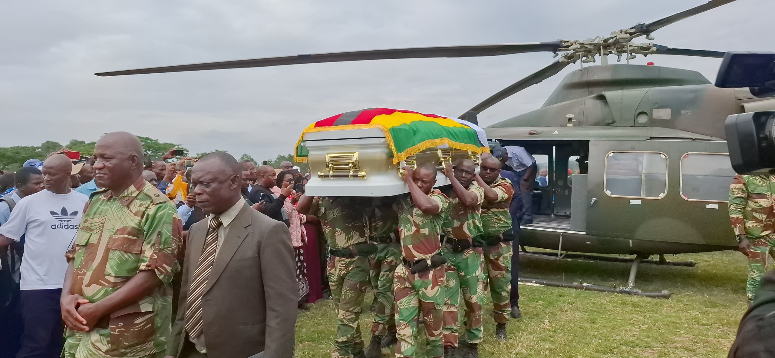 Cde Basopo’s body arrives in Chinhoyi
