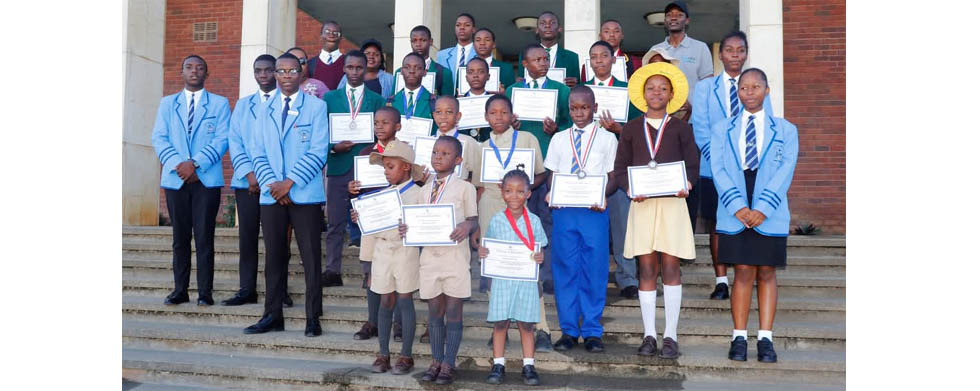 City of Mutare Jewel of the East drawing competition last year's winners
