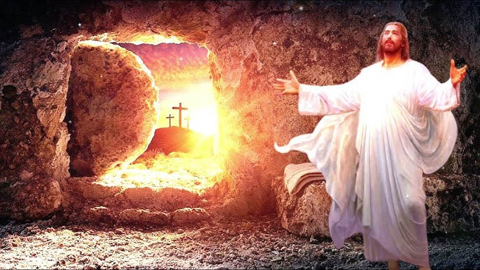 The stone was rolled away