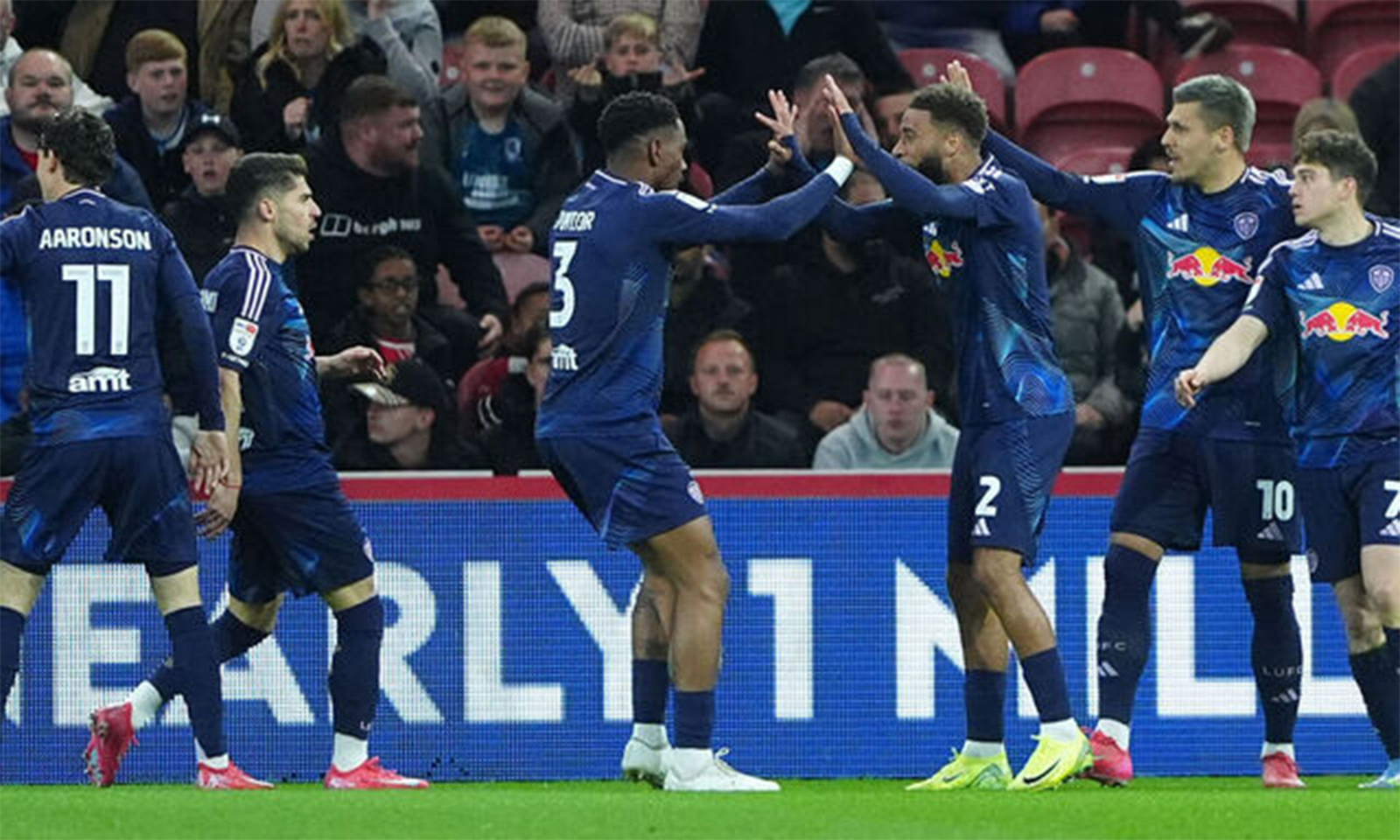 LEEDS BACK ON TOP OF CHAMPIONSHIP