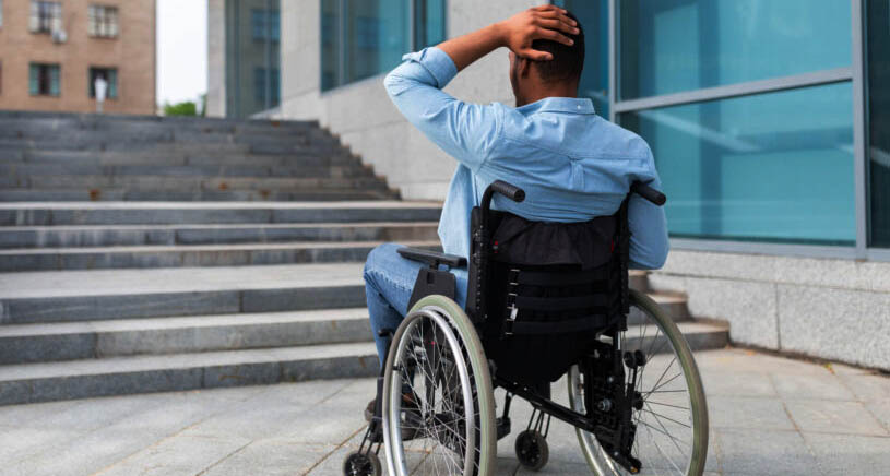 Besides fighting stigma and discrimination in society, people with disabilities face accessibility challenges