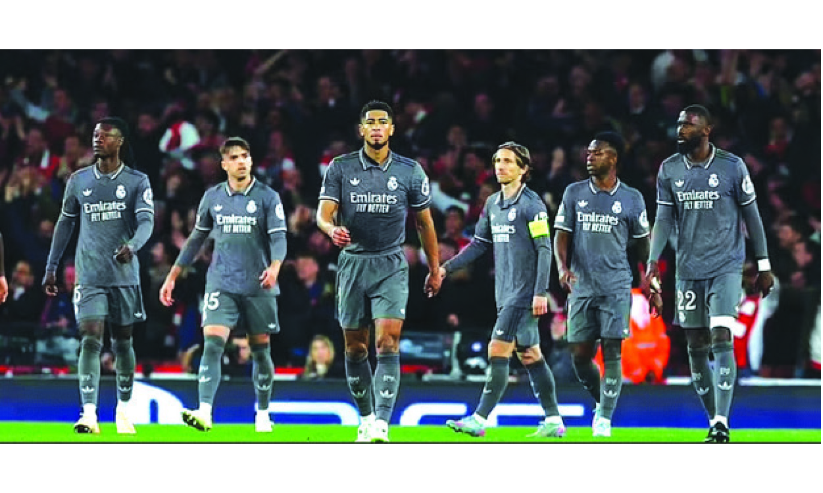 REAL MADRID INSIST ARSENAL COMEBACK POSSIBLE