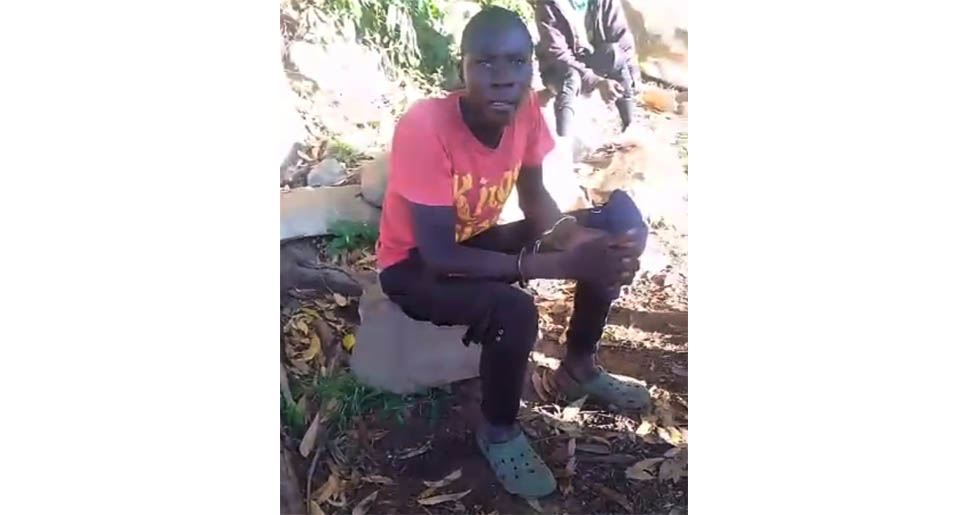 The alleged self-confessed murderer, Philip Hofisi