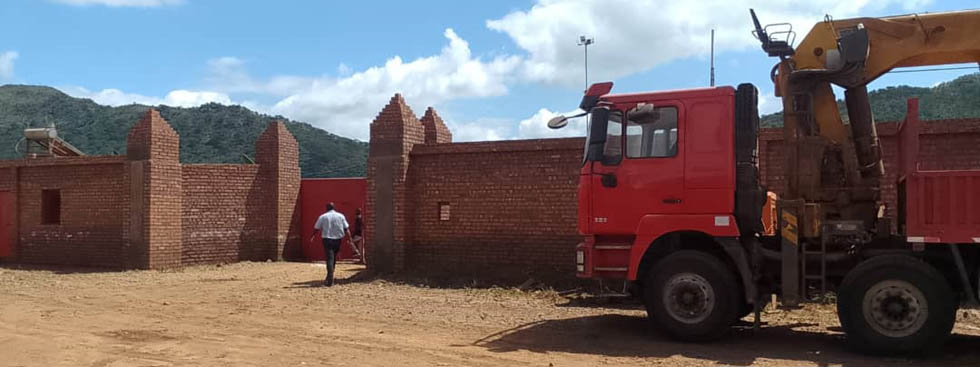 The deserted Sino Africa Hui Jin Holding premises where the fatal shooting happened yesterday (Thursday). — Picture: Ray Bande