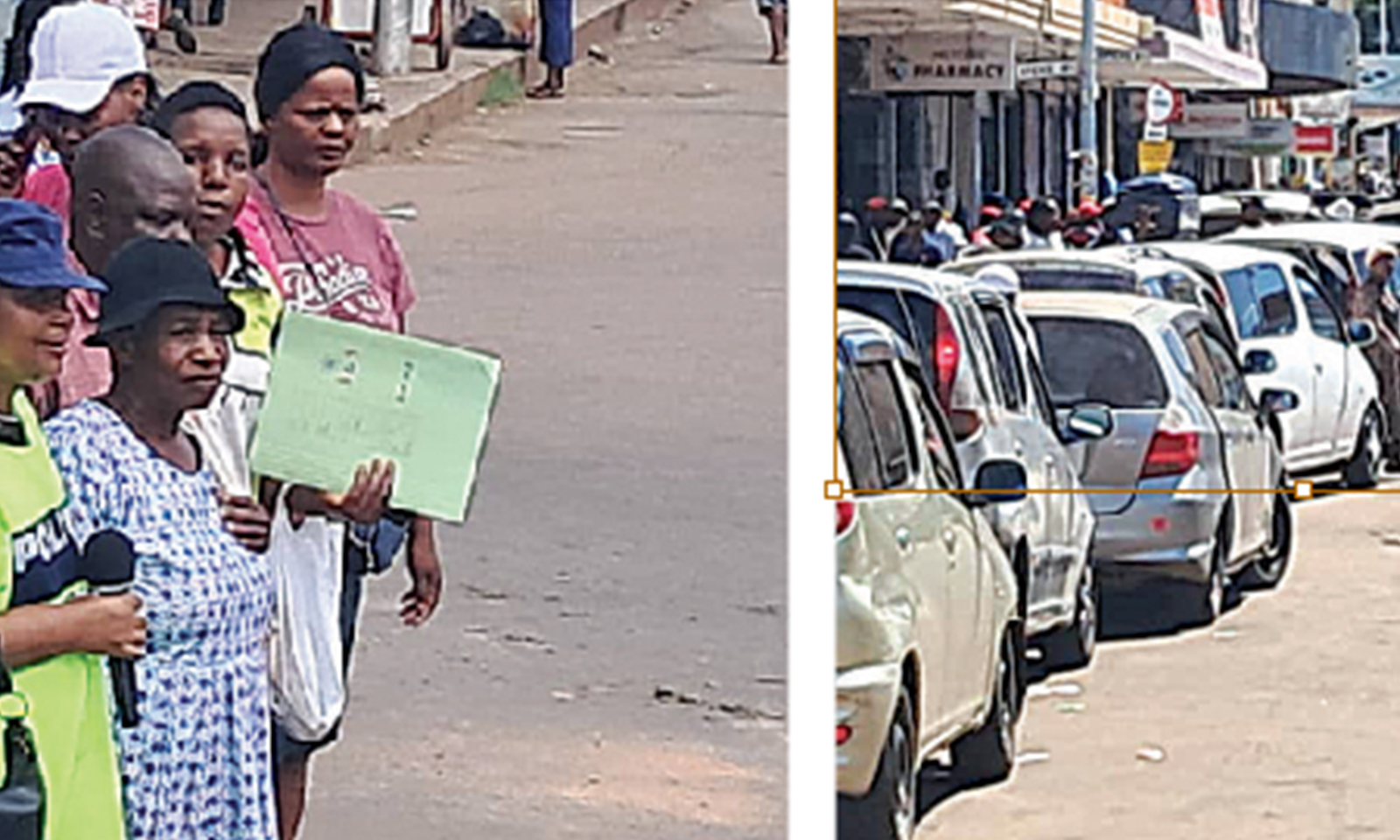POLICE WARN TOUTS AT ILLEGAL AVONDALE RANK